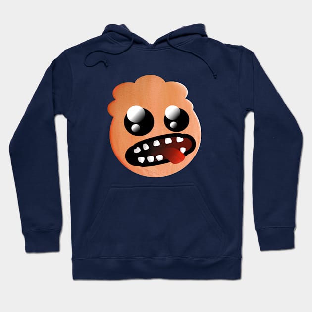 Monster Face Hoodie by Foxxy Merch